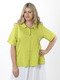 Flax Lime Green Blouse