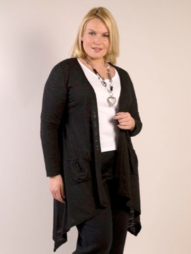 Black Waterfall Cardigan