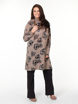 Floral Print Plus Size Dress