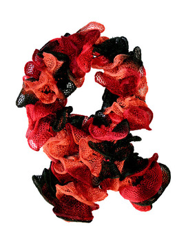 Bonfire Ruffle Scarf