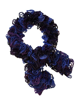 Blueberry Loopy Scarf