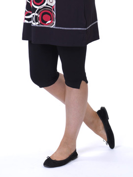 3/4 Black Leggings