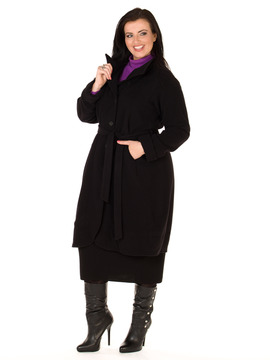 Black Cashmere Coat