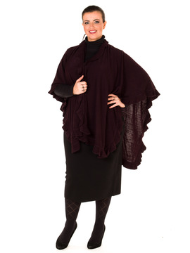 Ladies Wrap Blackberry