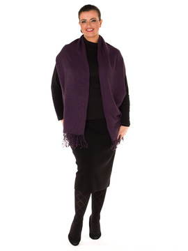 Purple Pashmina Shawl