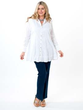 Tailored White Tunic