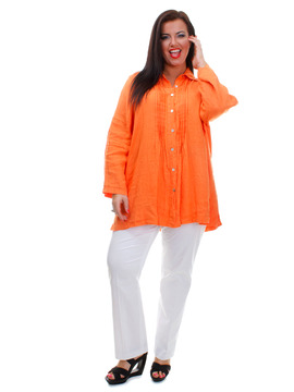 Ladies Orange Shirt