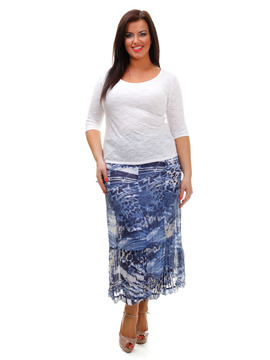 Gelco Shades of Blue Skirt
